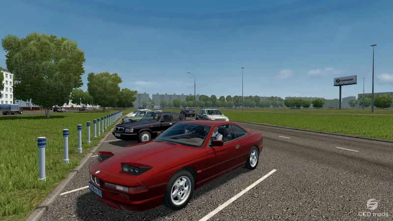 BMW 850CSi by autoligenda, Baka