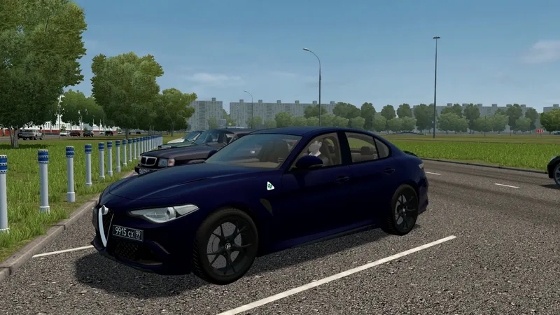 Alfa Romeo Giulia Quadrifoglio 2017 by TJ, BZ, JZ 26 Motors