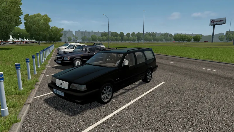 Volvo 850 Estate 1997 by Denis154rus and Statte with Extras