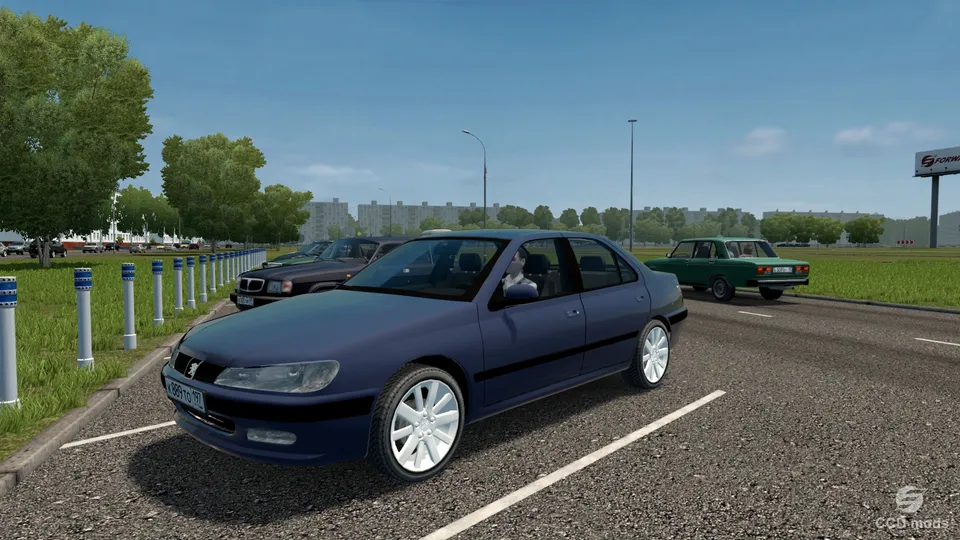 Peugeot 406 by KsenON116rus, Baka