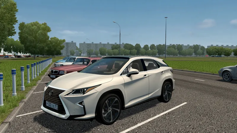 Lexus RX350 2017 с тюнингом от TJ, BZ, JZ 26 Motors