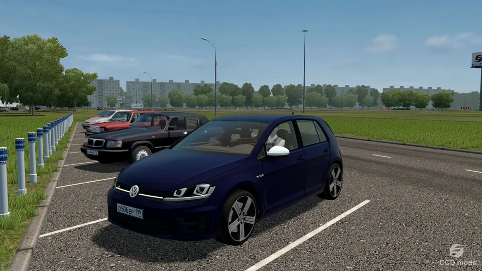 Volkswagen Golf R 2014 с экстры от TJ