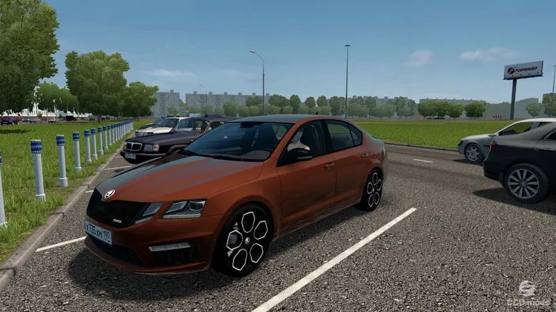 Skoda Octavia RS 2017 by Heisenberg, M.B124 VWB7