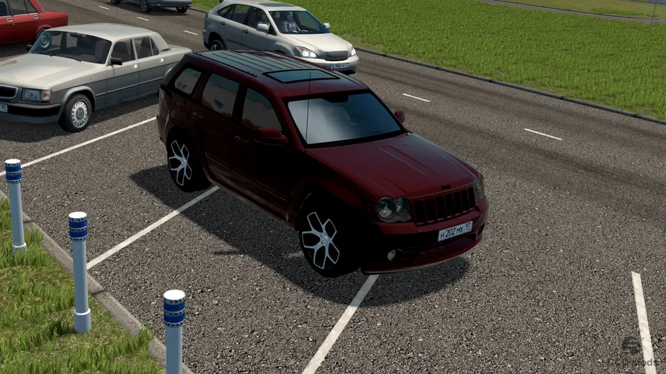 Jeep Grand Cherokee SRT8 with extras