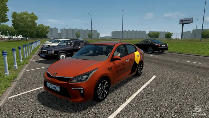 Kia Rio 1.6i Яндекс такси