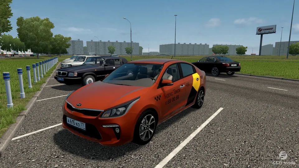 Kia Rio 1.6i Яндекс такси