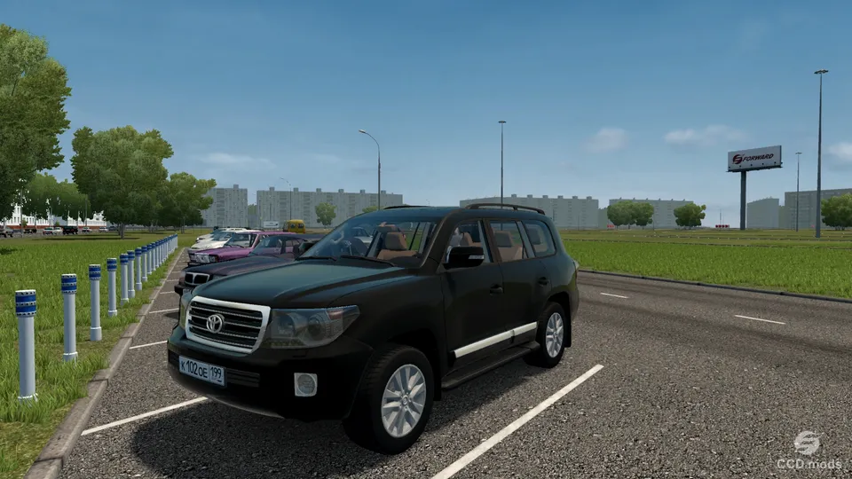 Toyota Land Cruiser 200 Brownstone