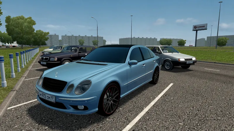 Mercedes-Benz W211 E55 AMG V.2 by Heisenberg