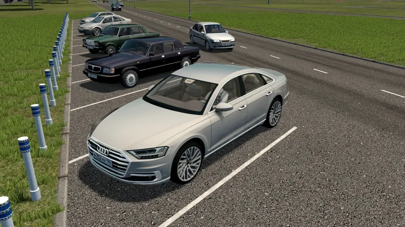 Audi A8 4.0 TFSI quattro 2018 by Denis154rus