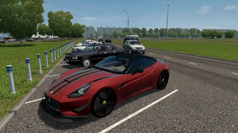 Ferrari California Tuning by Jaguar86RUS, MB-w220