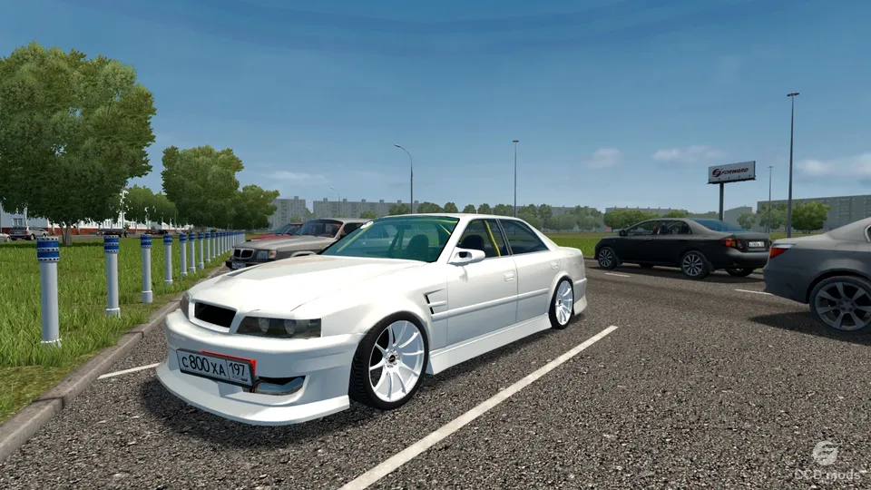 Toyota Chaser Turbo JZX100 дрифт корч
