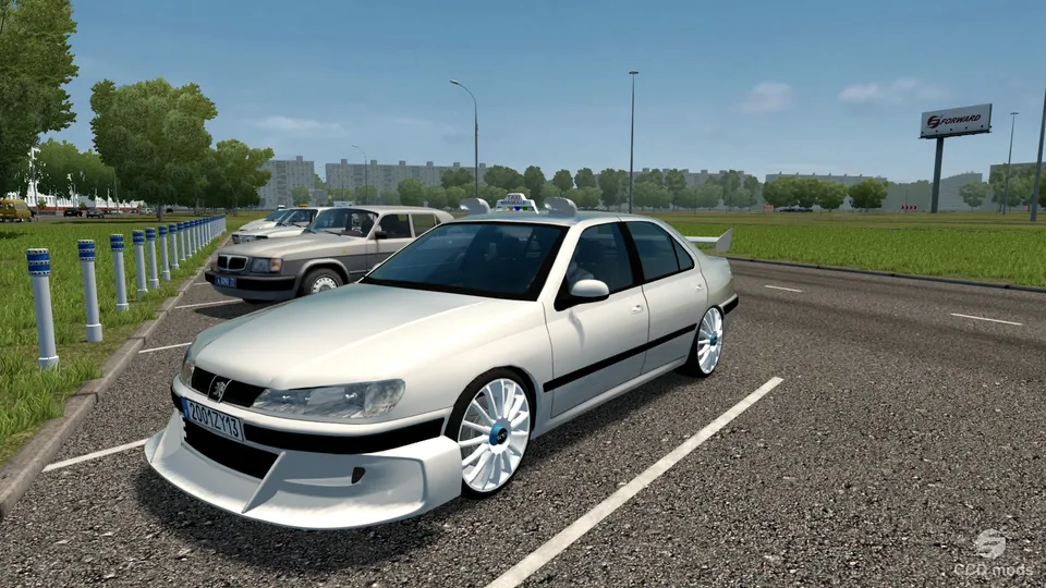Peugeot 406 Taxi Marseille by KsenON116rus, Baka