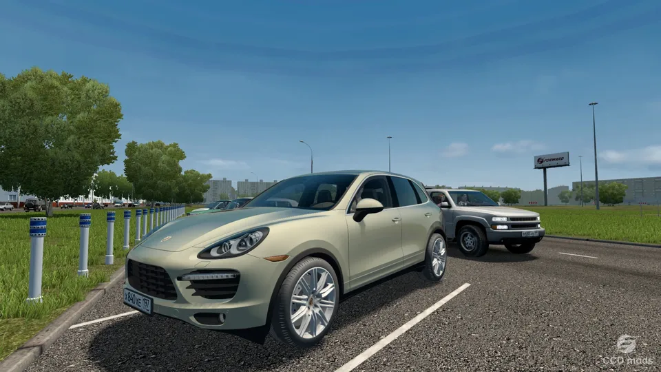 Porsche Cayenne Turbo 2012 by Jaguar86RUS, MB-w220