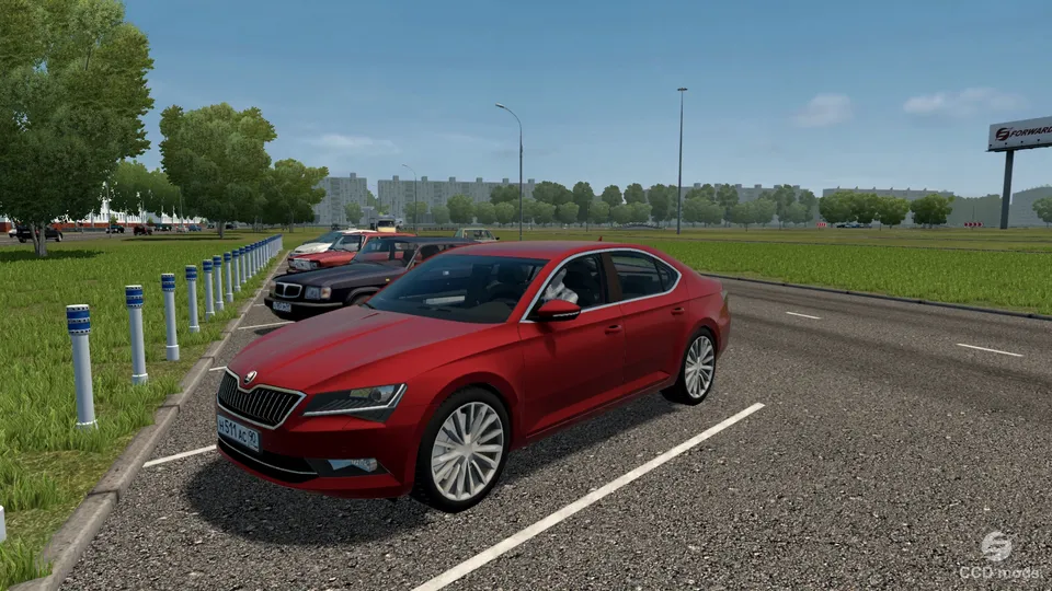 Skoda Superb B8 by KsenON116rus and Statte