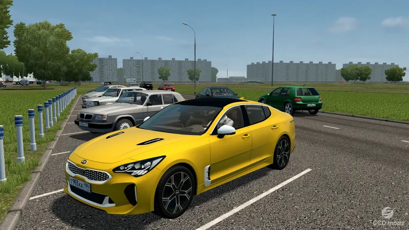 Kia Stinger GT 2018 с тюнингом от TJ