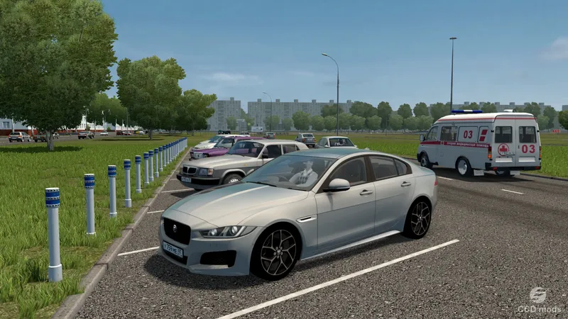 Jaguar XE 2015 test version