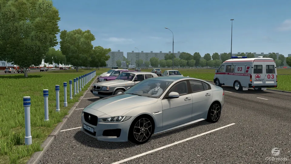 Jaguar XE 2015 test version