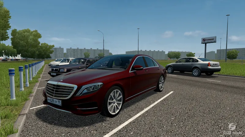 Mercedes-Benz S63 AMG W222 S550 by KsenON116rus