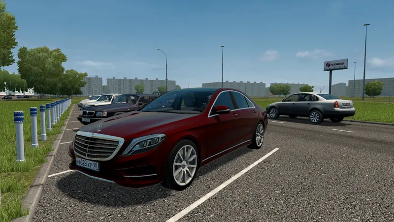Mercedes-Benz S63 AMG W222 S550 by KsenON116rus