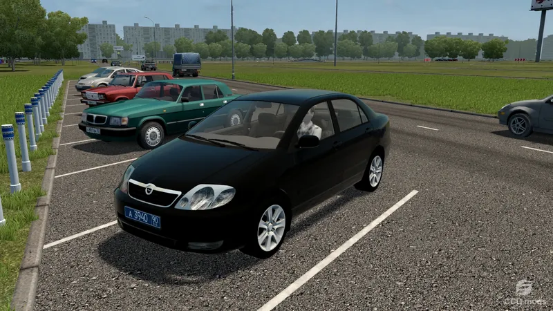 Toyota Corolla E120 2003 by Denis154rus, Kazah with Extras
