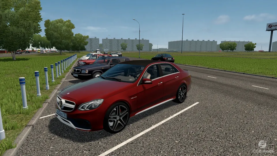 Mercedes-Benz E63s W212 с экстрами от Karim