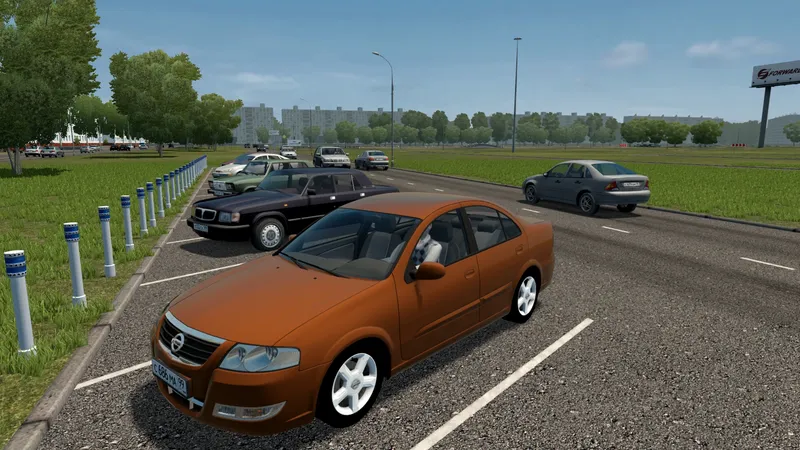 Nissan Almera by KsenON116rus, MB-w220
