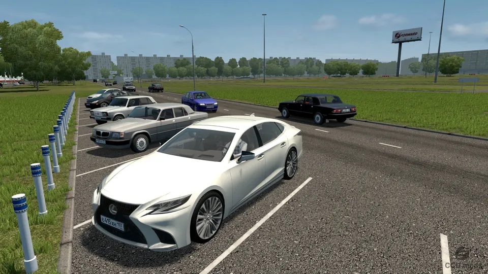 Lexus LS500 by Sasha161rus, MB W220