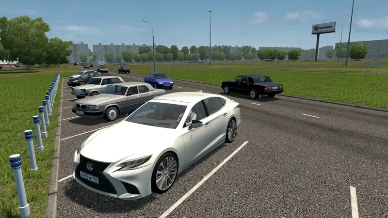 Lexus LS500 by Sasha161rus, MB W220