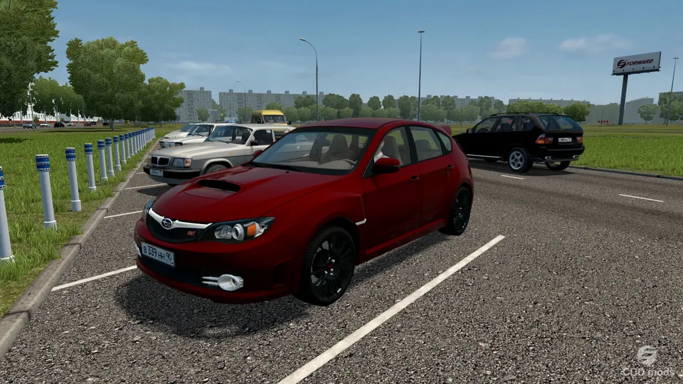 Subaru Impreza WRX STI 2008 by Denis154rus and INF3CTIONER