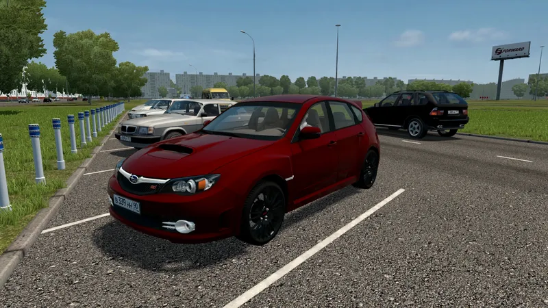 Subaru Impreza WRX STI 2008 by Denis154rus and INF3CTIONER
