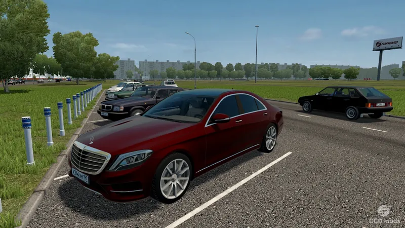 Mercedes-Benz S63 AMG W222 S550 с экстрами